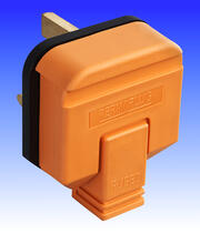 Masterplug 13A 3 Pin Heavy Duty Tough Plug - Orange product image