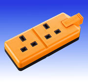 Masterplug 13A Heavy Duty Trailing Sockets - Orange product image 2