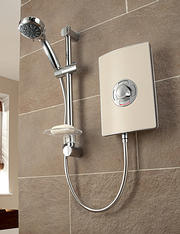 TRITON TOPAZ T80SI ELECTRIC SHOWER WHITE-CHROME 8.5KW 9