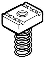 Univolt (Unistrut Compatible) - Spring Channel Nuts product image