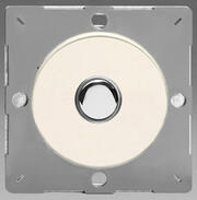 European - Push On/Off VariGrid Impulse Switch - Matt White product image