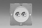 European Toggle Switches VariGrid - Brushed Steel product image 2
