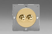 European Toggle Switches VariGrid - Polished Brass product image 2