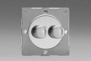 European VariGrid Dimmers - Brushed Steel product image 2