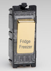 Varilight PowerGrid Range - Switch Covers - Brass product image 5