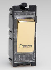 Varilight PowerGrid Range - Switch Covers - Brass product image 8