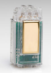 Varilight PowerGrid Switch Modules - Brass product image 4