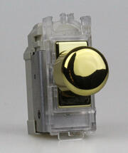 Varilight PowerGrid Switch Modules - Brass product image