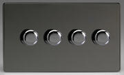 Silent Trailing Edge LED Dimmer Switches - Iridium Screwless product image 4