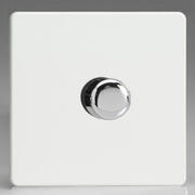 Premium White Flat Plate -  V-COM LED Dimmer Switch product image