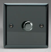 1 Gang 400w V-DIM Push/Rotary Dimmer - Iridium product image