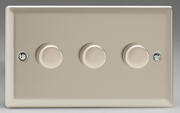 Varilight - Satin - 120w 2 Way V-PRO Silent Trailing Edge LED Dimmers product image 3