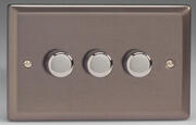 Varilight - Silent Trailing Edge LED Dimmer Switch - Pewter product image 3