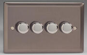 Varilight - Silent Trailing Edge LED Dimmer Switch - Pewter product image 4