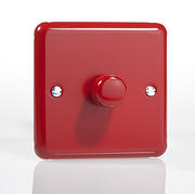 Rainbow Range  IQ Dimmer Switches - Pillar Box Red product image