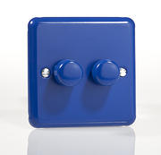 The Rainbow Range Silent Trailing Edge & LED Dimmer Switches - Reflex Royal Blue product image