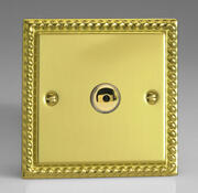 Varilight V-Pro IR Dimmers - Georgian Brass product image