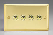 Varilight V-Pro IR Dimmers - Victorian Brass product image 4