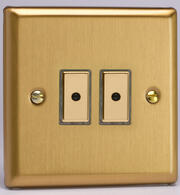 Varilight - 100w V-PRO Multi-Point Remote Control/Touch LED Dimmer - Classic Brushed Brass product image 2