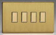 Varilight - Screwless Brushed Brass - V-PRO Multi-Point Touch Dimmers product image 8