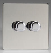 Varilight - Screwless Polished Chrome - V-PRO Smart LED Dimmers product image 4