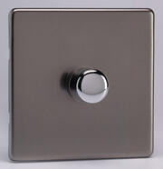 Varilight - Screwless Pewter - V-PRO Smart WiFi LED Dimmer product image
