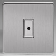 V-PRO Multi-Point Master Remote Touch LED Dimmer - Brushed Steel product image