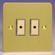 Varilight - Screwless Brushed Brass - V-PRO Multi-Point Touch Dimmers product image 6