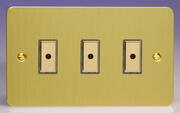 Varilight - Screwless Brushed Brass - V-PRO Multi-Point Touch Dimmers product image 7