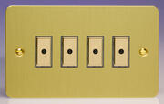 Varilight - Screwless Brushed Brass - V-PRO Multi-Point Touch Dimmers product image 8