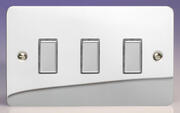 Varilight - Ultraflat Brushed Brass - V-PRO Multi-Point Touch Dimmers product image 7