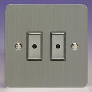 Varilight - Screwless Brushed Steel - V-PRO Multi-Point Touch Dimmers product image 2