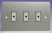Varilight - Screwless Brushed Steel - V-PRO Multi-Point Touch Dimmers product image 3