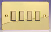 Varilight - Ultraflat Brass - V-PRO Multi-Point Touch Dimmers product image 8