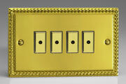 Varilight V-PRO Multi-Point Remote Touch LED Dimmer - Georgian Brass product image 4