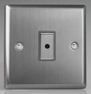 Varilight - Screwless Brushed Steel - V-PRO Multi-Point Touch Dimmers product image