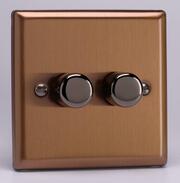 Bronze - 120w Way Silent Trailing Edge LED Dimmers product image 2