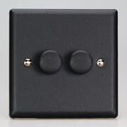 V-COM LED Dimmer Switches - Matt Black product image 2