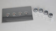 Varilight - Screwless Polished Chrome - Dimmer Plate Kits product image 6