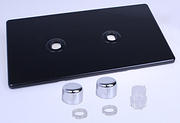 Varilight Matrix Dimmer Plate Kits - Piano Black product image 6
