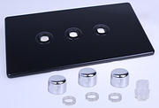 Varilight Matrix Dimmer Plate Kits - Piano Black product image 3