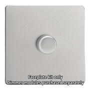 Varilight - Screwless Satin - Dimmer Plate Kits product image