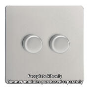 Varilight - Screwless Satin - Dimmer Plate Kits product image 3