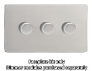 Varilight - Screwless Satin - Dimmer Plate Kits product image 5