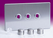 Varilight Matrix Dimmer Plate Kits - Stainless Steel product image 3