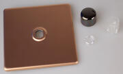 Varilight Matrix - Dimmer Plate Kits - Copper - Screwless product image