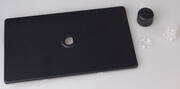 Matt Black Dimmer Plate Kit - Screwless product image