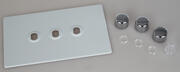 Varilight - Dimmer Plat Kits - Screwless Primed - Chrome product image 3