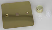 Varilight - Ultraflat Brass - Dimmer Plate Kits product image