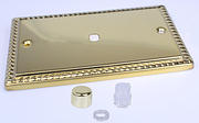 Varilight Matrix Dimmer Plate Kits - Georgian Brass product image 5